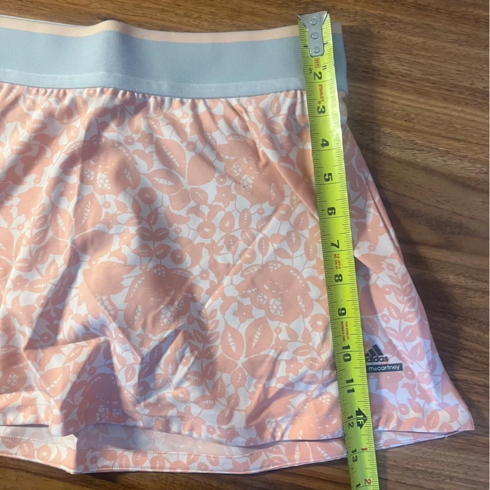 Adidas Barricade by Stella McCartney Floral Court Tennis Skirt/Skort Sz L Youth - Picture 7 of 9